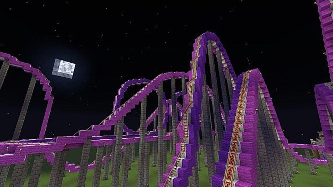 Roller Coaster MCPE map - Preview 3