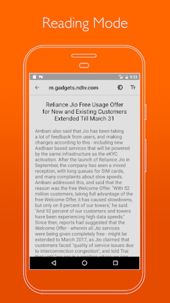 Rocket Browser - Preview 3