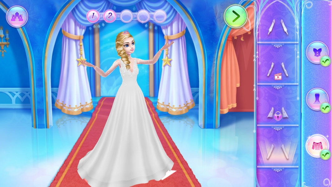 ice princess wedding dress up Move Over Elsa, Cinderella Might Be The New Snow Queen On The Block