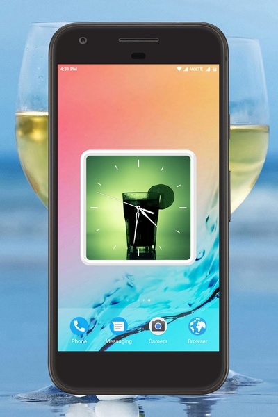 Glass Clock Live Wallpaper - Preview 5