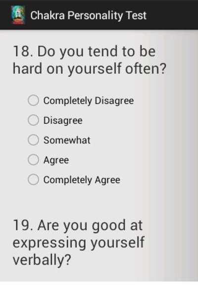 Chakra Personality Test - Preview 2