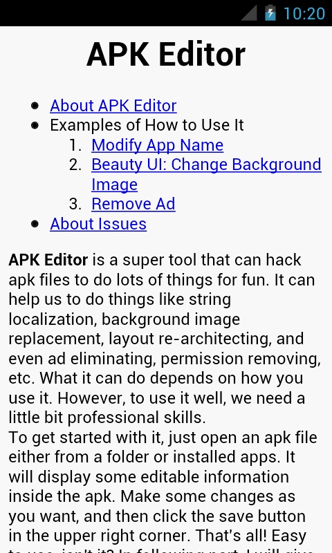 Apk Editor 1 9 0 Para Android Descargar