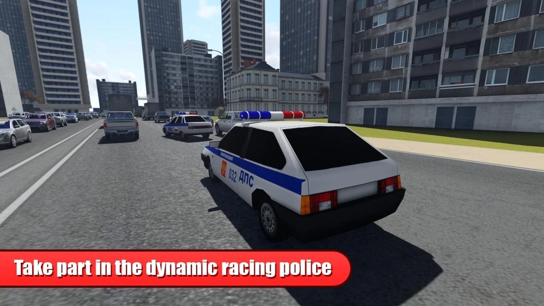 Racing on Lada Vaz Police 3D - Preview 3