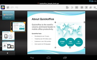 Quickoffice - Google Apps screenshot 4