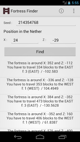 Fortress Finder - Preview 2
