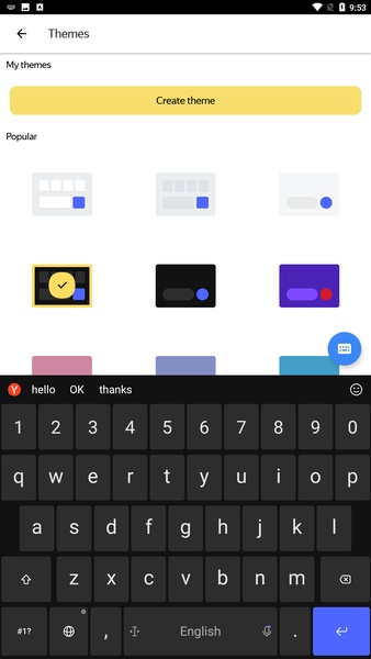 Yandex.Keyboard - Preview 21