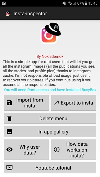 Insta-inspector - Preview 5