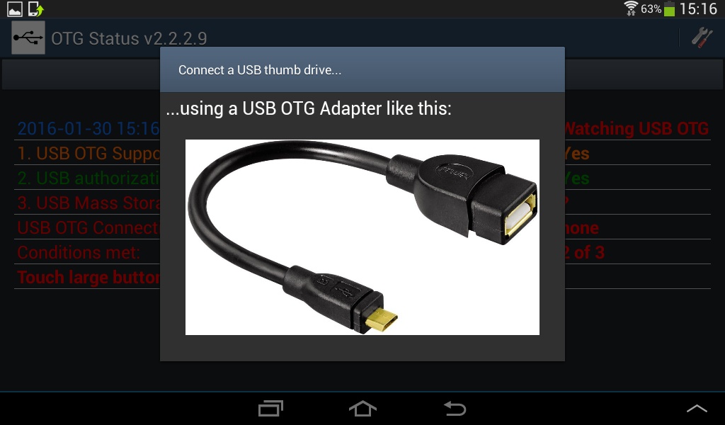 OTG Status - Preview 4
