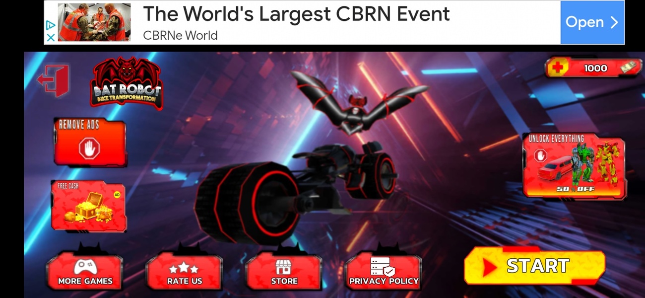 Flying Bat Bike Robot - Preview 12
