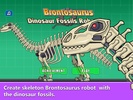 Brontosaurus Dinosaur Fossils Robot Age screenshot 3