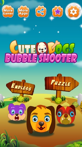 Cute Dogs Bubble Shooter - Preview 8