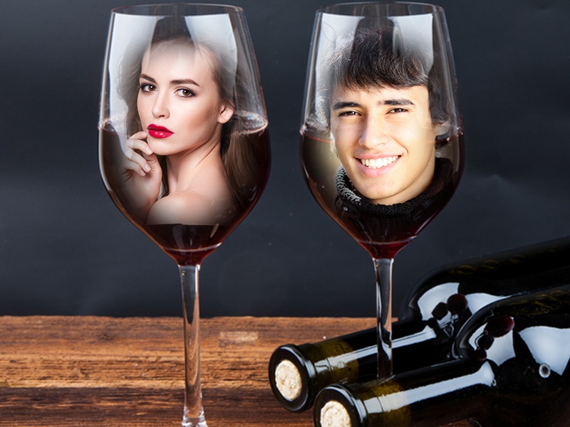 Bottle And Glass Photo Frames - Preview 5