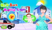 Newborn Medical Exam Game screenshot 9