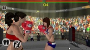 Real 3D Women Boxing screenshot 1