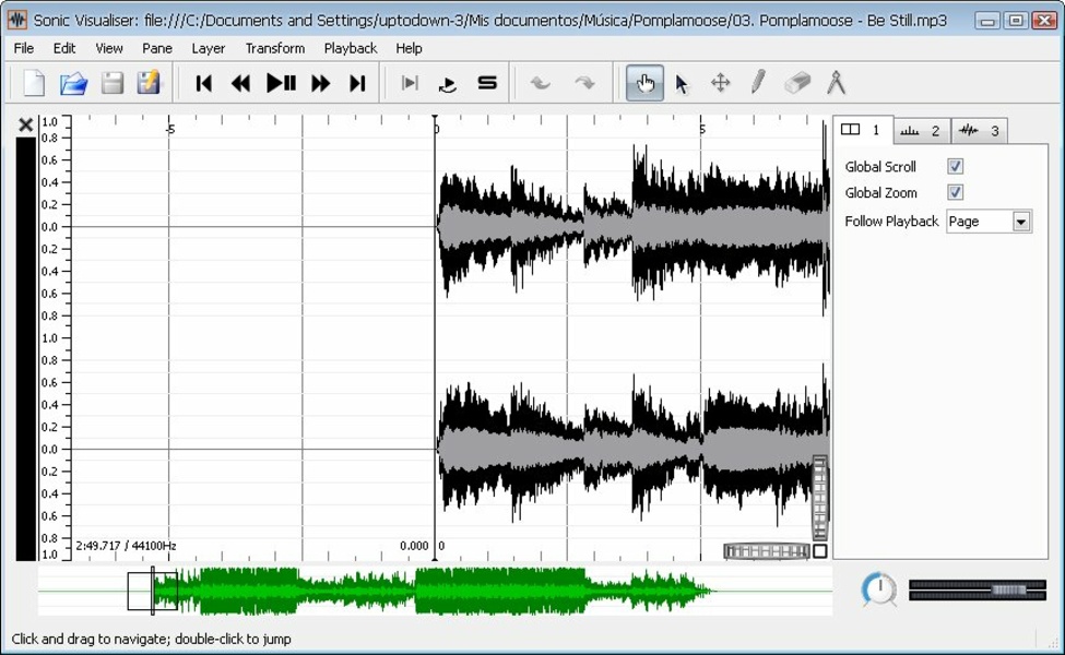 Pegar a Cifra da Música - Programa Sonic Visualiser 