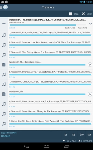 FrostWire - Preview 4