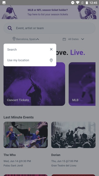 StubHub - Tickets to Events - APK Download for Android