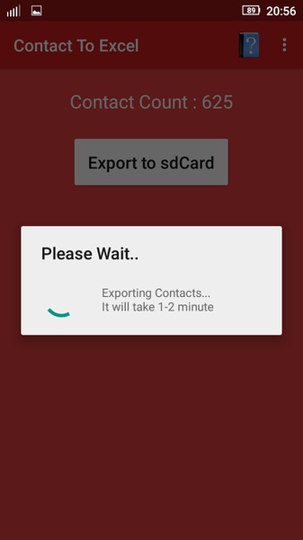 Contact To Excel - Preview 2