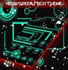 Neon Green Tech Theme screenshot 1