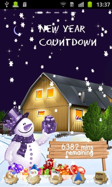 New Year Sky Live Wallpaper - Preview 3