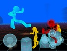 Stickman Neon Warriors: Street Fighting screenshot 4