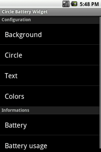 Circle Battery Widget - Preview 1
