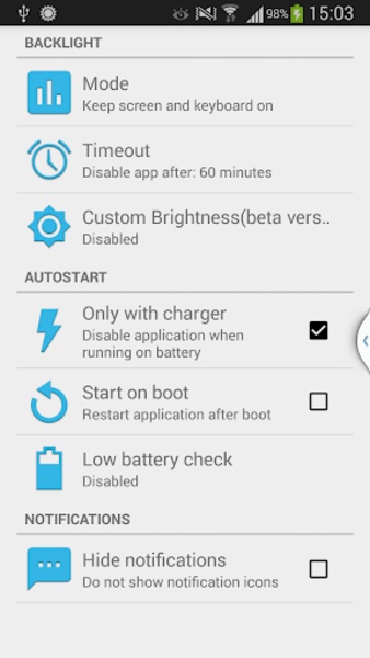 Backlight Manager - Preview 3