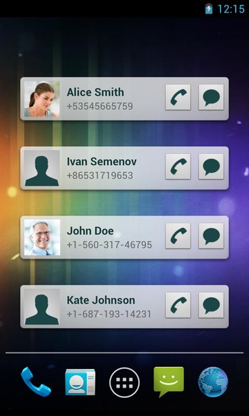 Quick Contacts - Preview 7