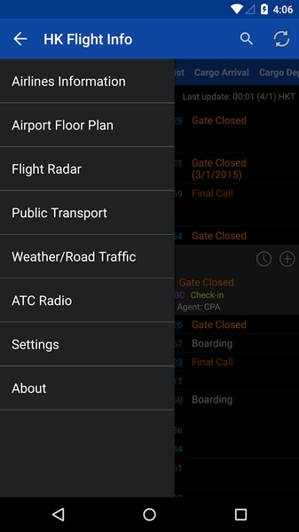 Hong Kong Flight Info - Preview 4