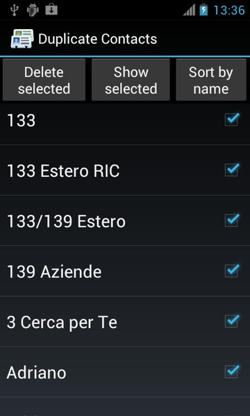 Duplicate Contacts - Preview 1