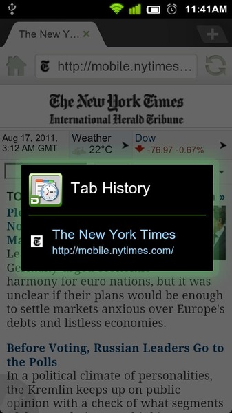 Tab History - Preview 1