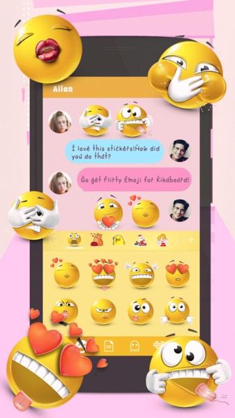Flirty Emoji - Preview 2