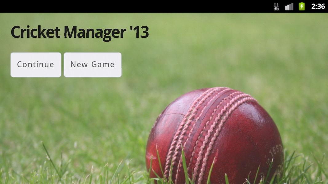 Cricket Manager 13 - Preview 6