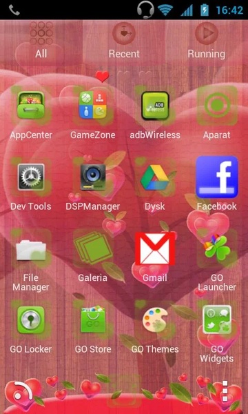 Fabulous Hearts Launcher Theme - Preview 4