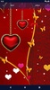 Love Hearts Live Wallpaper screenshot 1