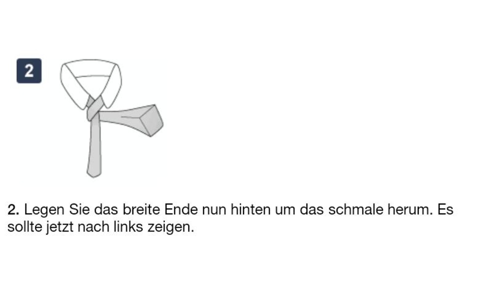 Krawatte binden LITE - Preview 1