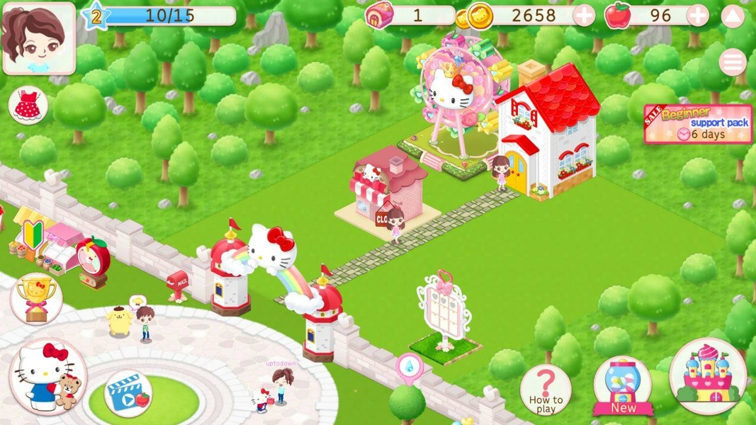 Hello Kitty World 2 Sanrio Kawaii Theme Park Game for Android