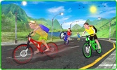 Kids School Time Bicycle Race screenshot 12