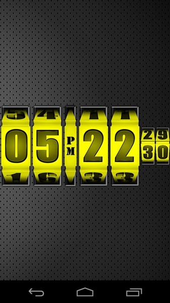 3DRollingClock YELLOW - Preview 1