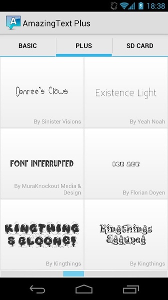 AmazingText Fonts Pack 1 - Preview 3