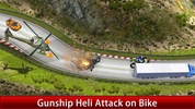 Gunship Attack Bike Racer screenshot 2