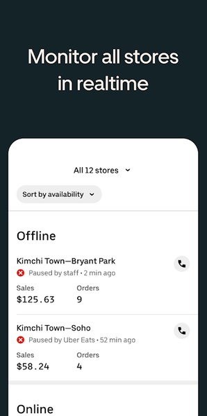Uber Eats Manager - Preview 3