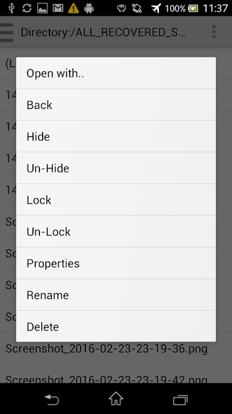 Recovery File Browser - Preview 6