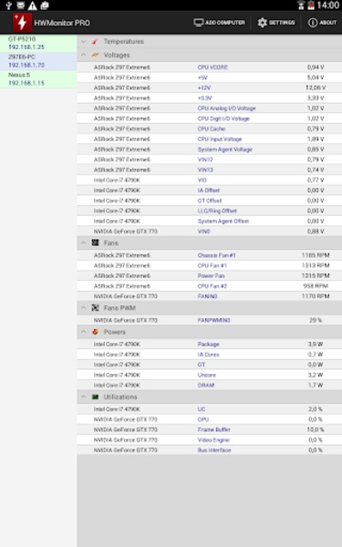 HWMonitor PRO - Preview 2