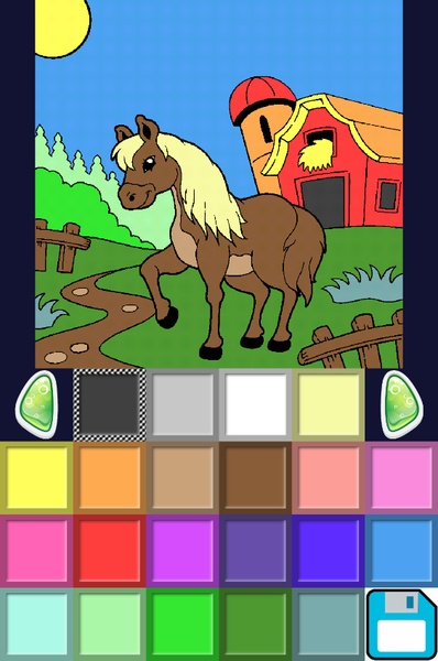 Easy coloring in - Preview 1