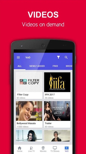 Idea live deals tv apk