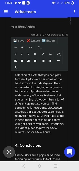 Writecream - Preview 6