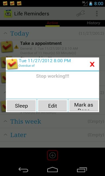 Life Reminders - Preview 2