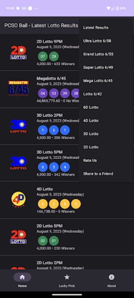 Pcso daily shop lotto result