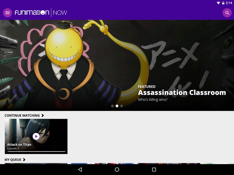 Baixar Funimation 3.9 Android - Download APK Grátis